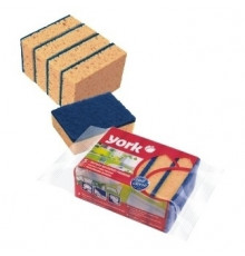 Губка для посуды 5шт SUPREME 3030 York 10,5x7,5x3 cm