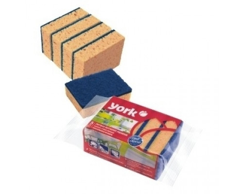 Губка для посуды 5шт SUPREME 3030 York 10,5x7,5x3 cm