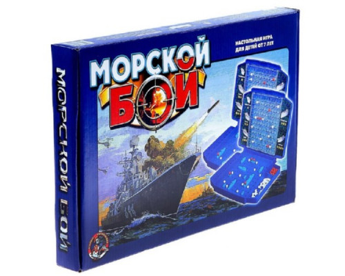 Настольная игра "Морской бой 1" Десятое Королевство