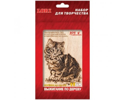 Выжигание по дереву "Котенок" LORI