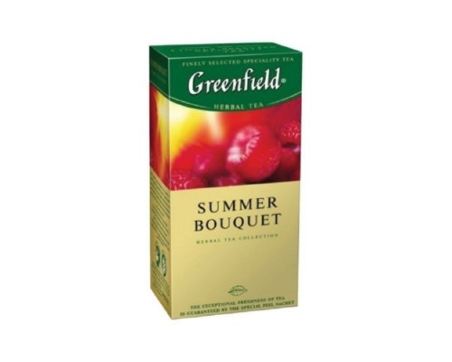 Чай Гринфилд 25 пакетиков Summer Bouquet