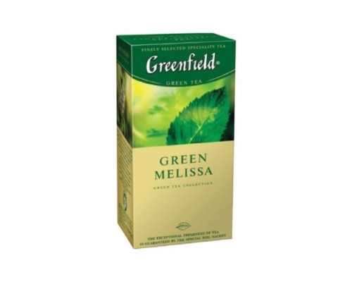 Чай Гринфилд 25 пакетиков Creen Melissa
