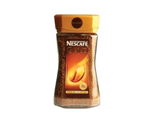 Кофе растворимый  Nescafe Gold 190г стекло