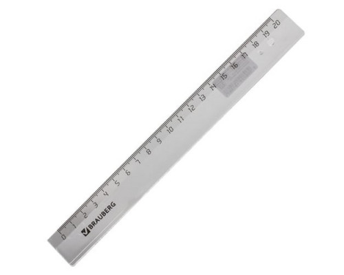 Линейка 20см Brauberg