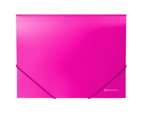 Папка на резинке А4 500мкм Neon Brauberg
