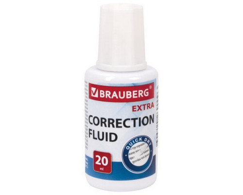 Корректирующая жидкость 20мл EXTRA Brauberg
