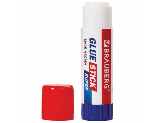 Клей-карандаш 21г SUPER Brauberg