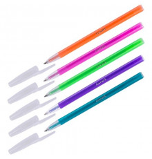 Ручка шариковая 1мм "Stick Neon" корпус ассорти Luxor