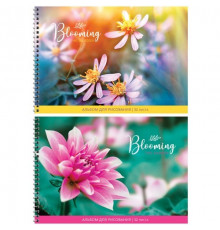 Альбом для рисования 32л на спирали "Цветы. The blooming garden" ArtSpace