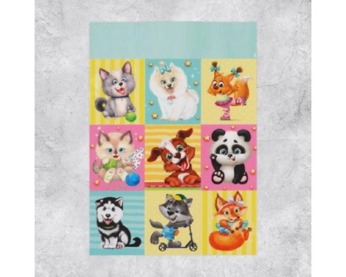 Наклейки 11*15,5см "Pets" Арт Узор