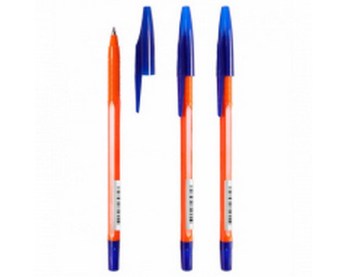 Ручка шариковая 0,7мм оранж. корпус 333 Orange Стамм