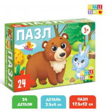 Пазл 24 эл. "Лес" Puzzle Time