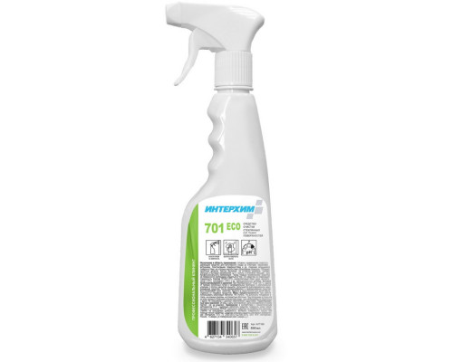701 ECO, 0,5л спрей Средство очистки стекл и др глад поверх ih77105 Интерхим