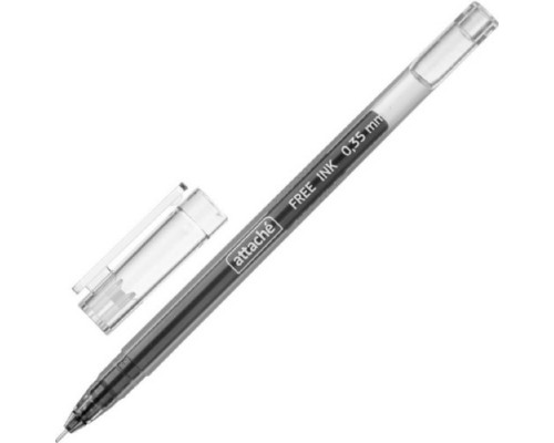 Ручка гелевая 0,5мм Free ink Attache
